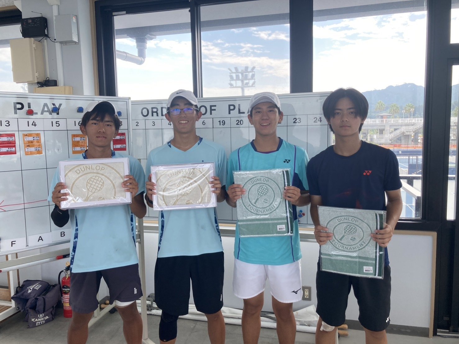 ダンロップダブルス 男子B級ファイナリスト