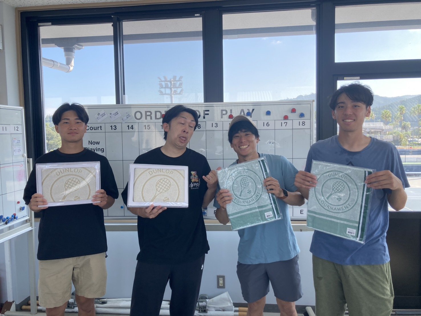 ダンロップダブルス 一般男子ファイナリスト